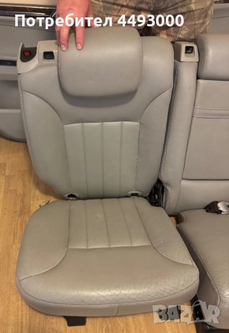 Салон с седалки, кори и волан Mercedes ML W164, снимка 2 - Аксесоари и консумативи - 53803619