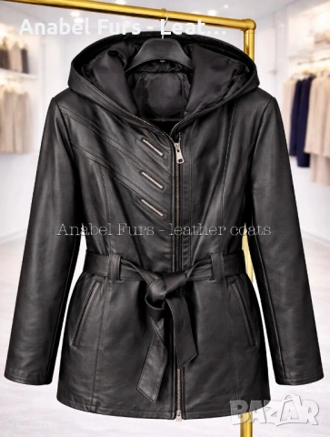 Дамски якета от естествена кожа, снимка 12 - Якета - 53667988