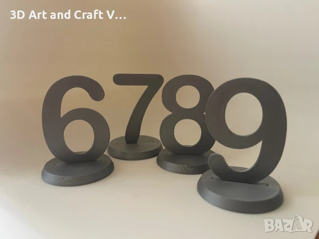 Табелки с номера на маси, снимка 11 - Сватбени аксесоари - 50755417