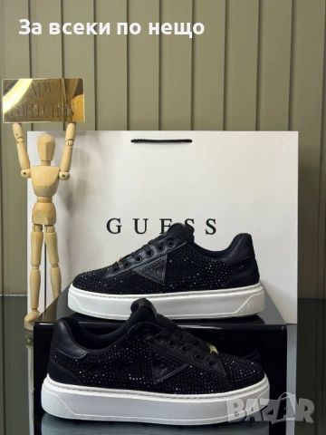 Guess Дамски Маратонки С Кристали👟Дамски Спортни Обувки С Камъни Гес - Различни Цветове Код SK950, снимка 2 - Маратонки - 53729941