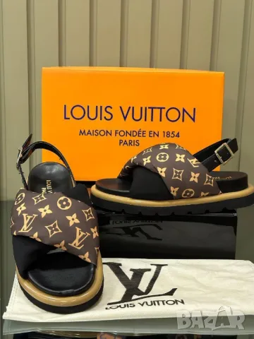 дамски сандали louis vuitton , снимка 5 - Сандали - 46900292