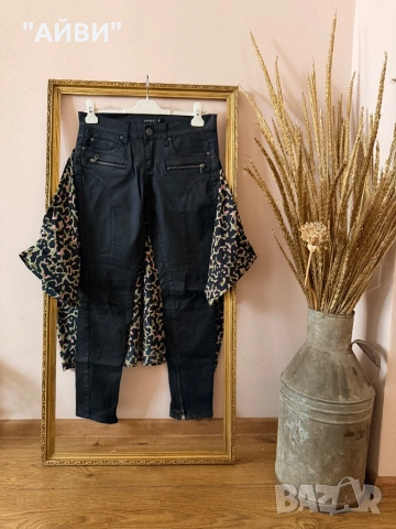 Марков дамски топ и панталон/дънки, снимка 4 - Панталони - 49129878