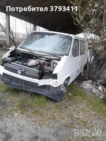 Бракуван Фолксваген Транспортер Т4, 91 г., 1.9 чист дизел