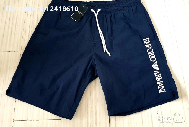 Emporio Armani Swimwear Print Mens Size 56 - 2XL НОВО! ОРИГИНАЛ! Мъжки Бански!, снимка 4 - Бански - 54220629
