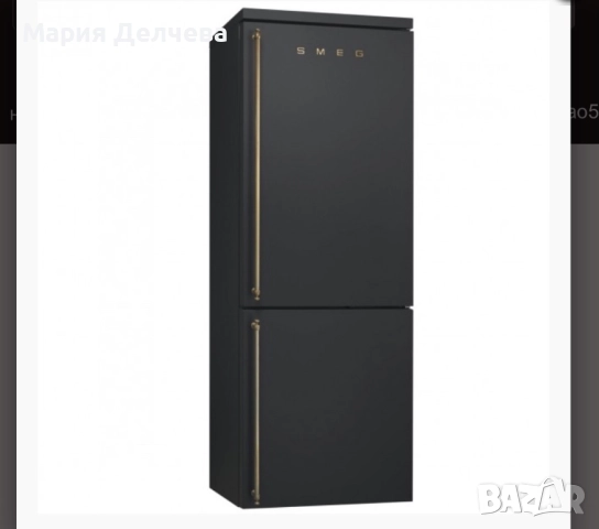 Серия Coloniale, Хладилник, Десни панти, 70.4 см, 481 л., Total No Frost, Енергиен клас Е, Антрацит