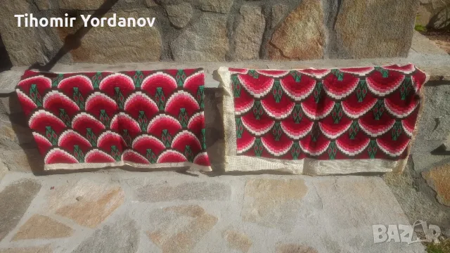 Бродирана възглавница -2 броя., снимка 12 - Антикварни и старинни предмети - 50302846