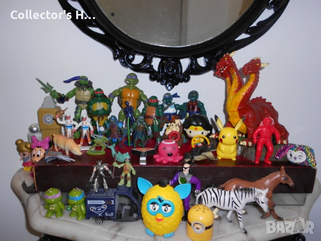 Лот играчки костенурките нинджа, фърби, Покемон Супермен и др. TMNT Superman DC Comics Pokemon
