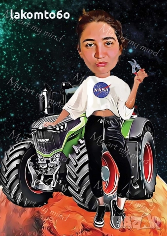 Карикатури по поръчка , снимка 2 - Картини - 52894020