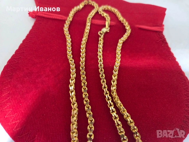 Златен синджир 7, снимка 5 - Колиета, медальони, синджири - 53604805