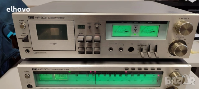 Ресивър и дек ITT HIFI 8033, 8021, снимка 10 - Ресийвъри, усилватели, смесителни пултове - 53093888
