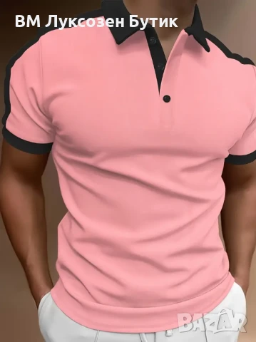 💎 Класическа Луксозна Поло Тениска – За Истински Алфа Мъже, снимка 3 - Тениски - 51191024