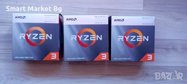 Процесори AMD RYZEN 3 4300G, 4 Cores, 8 Threads, 3.8GHZ, 6MB