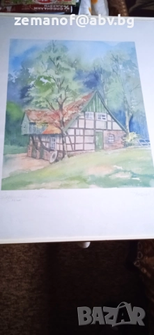 Картини принт 2 бр , снимка 2 - Други ценни предмети - 52061902