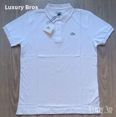 Мъжки тениски Lacoste, снимка 2 - Тениски - 46740909