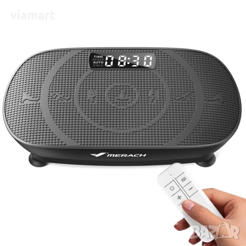 Виброплатформа MERACH CV30 Black SLIM, 10 нива на интензивност