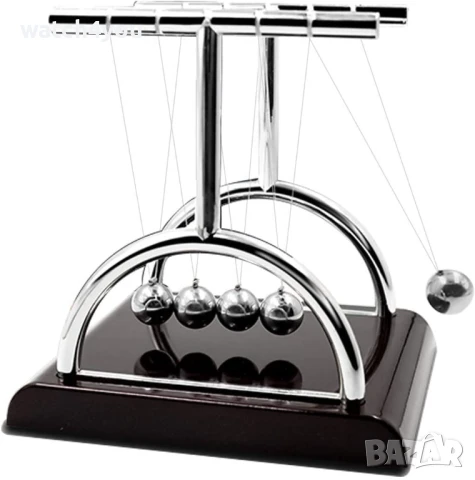 НОВА ЛЮЛКА НА НЮТОН.БЛЪСКАЩИ ТОПЧЕТА.ПЕРПЕТУУМ МОБИЛЕ.ЛЮЛКАТА НА НЮТОН.МАХАЛОТО НА NEWTON, снимка 3 - Други - 31080485