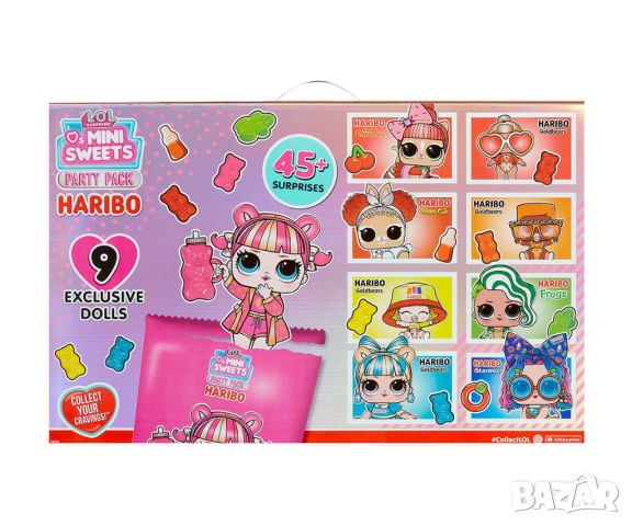 Кукла L.O.L. Surprise - Mini Sweets X HARIBO Tween, парти комплект, снимка 2 - Кукли - 45571216