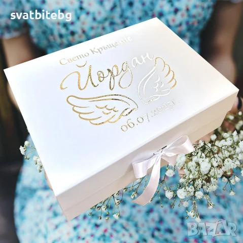 Кутийки за Кръщене, Кръстче и Косичка Свето Кръщение, Миро, Сапунче, снимка 5 - Декорация - 50994316