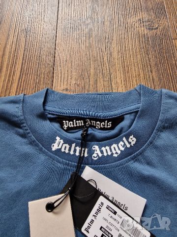 Страхотна мъжка тениска PALM ANGELS  нова с етикет  , размер XL , снимка 9 - Тениски - 45445848