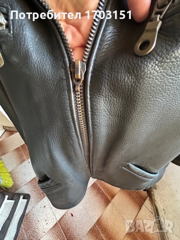 Кожено яке от телешки бокс , снимка 4 - Якета - 52159561