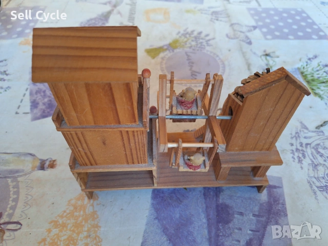 ✅ДЪРВЕНА МУЗИКАЛНА КЪЩИЧКА❗, снимка 2 - Антикварни и старинни предмети - 53253713