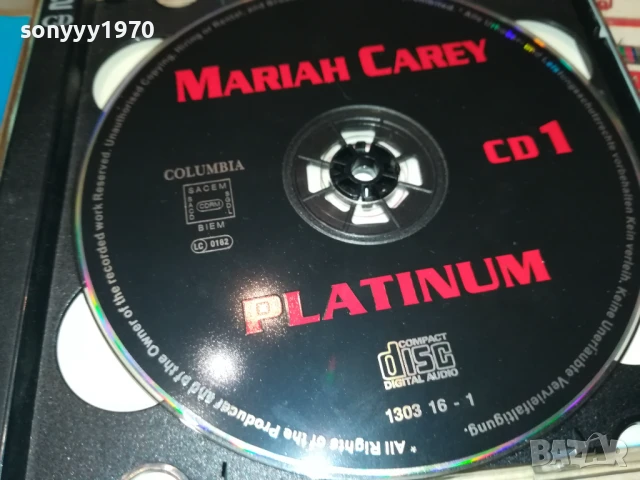 MARIAH CAREY X2CD 1308251949, снимка 17 - CD дискове - 51358171