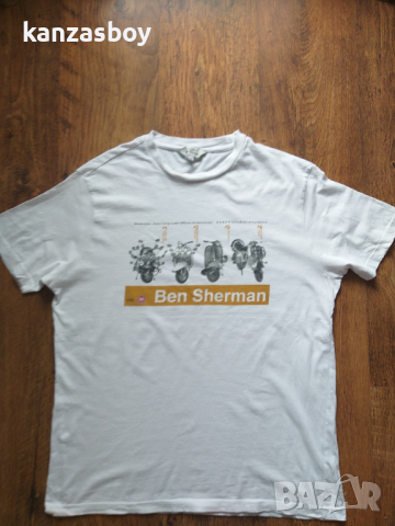 Ben Sherman - страхотна мъжка тениска M, снимка 4 - Тениски - 44979200