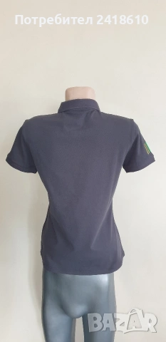 Emporio Armani EA7 Ski Team Italia Pique Cotton Slim Fit Stretch Womens Size M / S НОВО! ОРИГИНАЛ! Д, снимка 12 - Тениски - 53756791