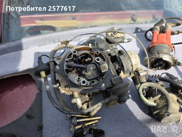 Карбуратор,бобина, помпа и делко за Опел вектра А 1.6 si, снимка 2 - Части - 54208748