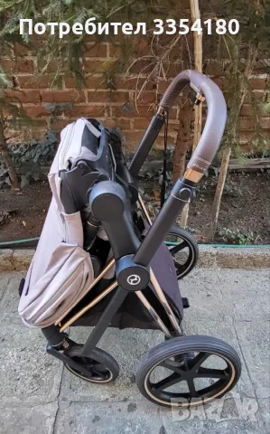 Cybex priam 3 rose gold, снимка 5 - Детски колички - 47849608