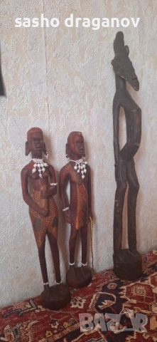 ръчно изработени африкански дърворезби, снимка 9 - Колекции - 52258277