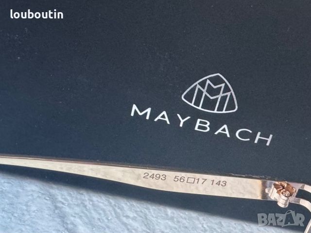 Maybach 2024 мъжки слънчеви очила авиатор 6 цвята, снимка 16 - Слънчеви и диоптрични очила - 45607898