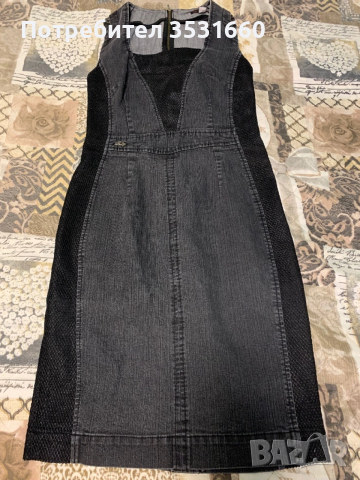 Дамска дънкова рокля ( сукман)