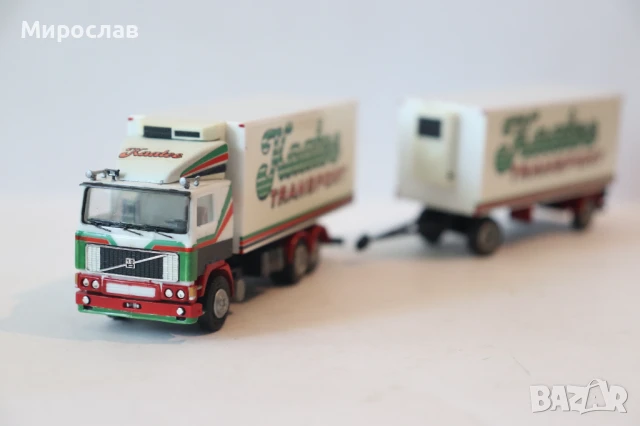 HERPA H0 1/87 VOLVO МОДЕЛ КОЛИЧКА КАМИОН TIR, снимка 3 - Колекции - 50558765