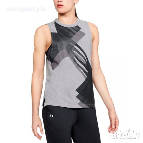 UNDER ARMOUR Muscle TankTop Grey, снимка 1 - Потници - 46623609