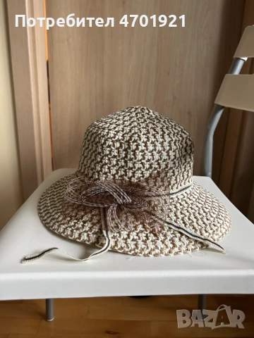 Дамска лятна шапка/капела, снимка 3 - Шапки - 53136519