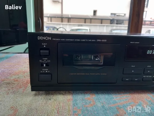 DENON DRM-650S STEREO CASSETTE DECK , снимка 6 - Декове - 48071941