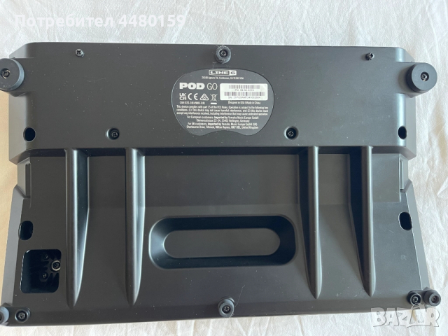 Китарен процесор Line 6 Pod Go в идеално състояние, снимка 5 - Китари - 51592054