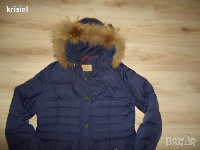 ПУХЕНКА--СТРАХОТНО ТОПЛО ЯКЕ с яка от ЛИСИЦА и ГЪШИ ПУХ--XL номер , снимка 3 - Якета - 52078896