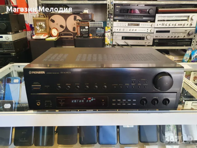 Ресийвър Pioneer SX-303RDS Две по 60 вата на 4 ома. В отлично техническо и визуално състояние., снимка 2 - Ресийвъри, усилватели, смесителни пултове - 48306833