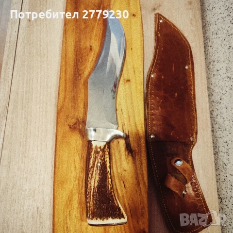 Масивен Ловен нож от Колекция!, снимка 13 - Ножове - 51308541