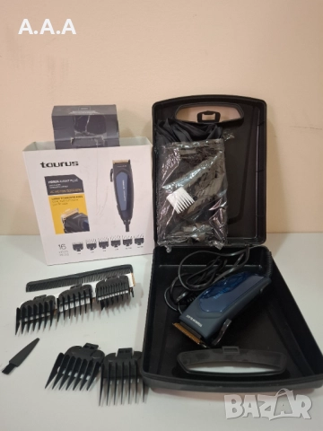 Машинка за подстригване Taurus, Horus Avant Plus, Титаниеви ножчета, 6 водача за подстригване 3-12 м