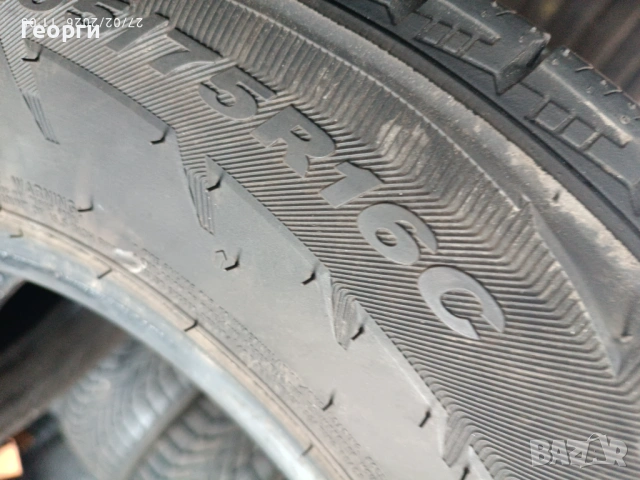 4бр.зимни гуми 195/75/16C Nexen, снимка 8 - Гуми и джанти - 53663509