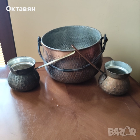 Медено джезве/джезвета, снимка 10 - Декорация за дома - 52709485