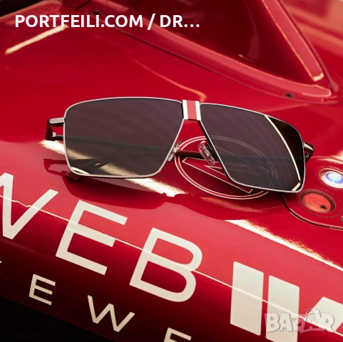 Слънчеви очила Alfa Romeo F1 ORLEAN на WEB /Marcolin/, титан, авиатор