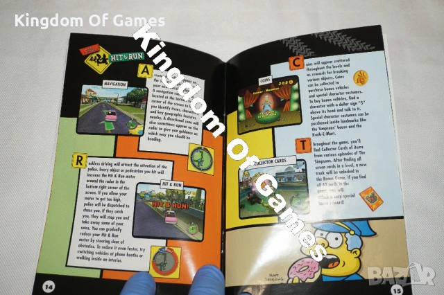Рядка игра за PS2 The Simpsons: Hit & Run, снимка 11 - Игри за PlayStation - 54099676
