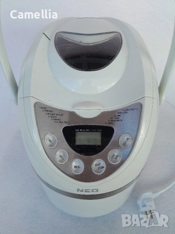 Хлебопекарна NEO BM-201, снимка 2 - Хлебопекарни - 53003810