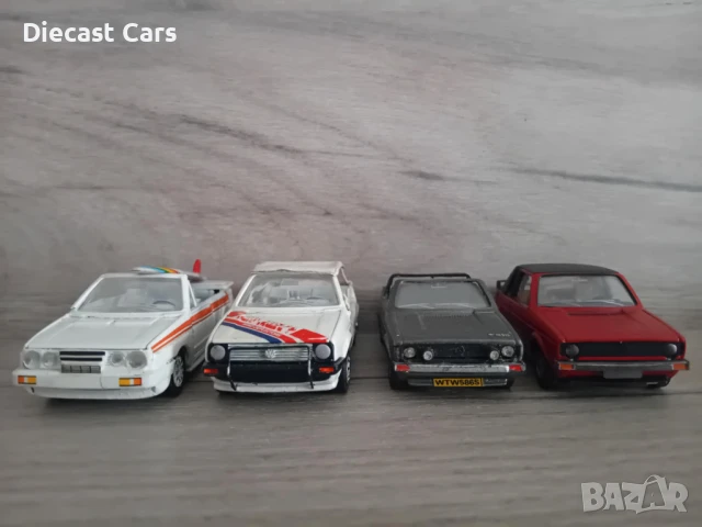 VW Jetta, Golf, Scirocco, Corrado, Santana. Conrad, Schabak 1:43 , снимка 4 - Колекции - 51385591