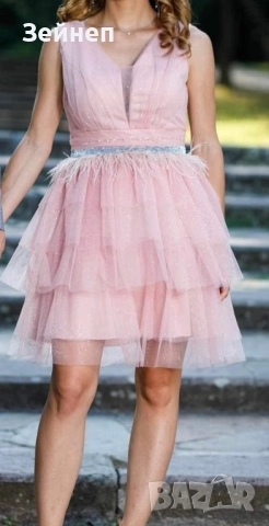 Ефирна бляскава рокличка