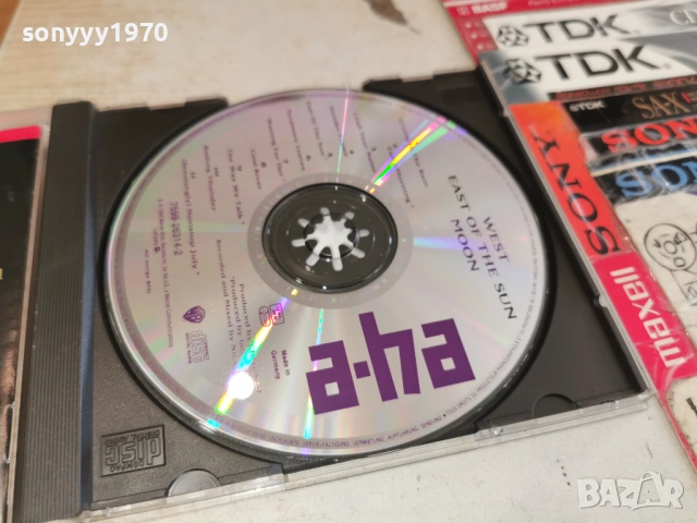 A-HA ORIGINAL CD 2502261323, снимка 4 - CD дискове - 53617575